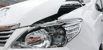 Crash repairs in progress at CJ Bodyworks